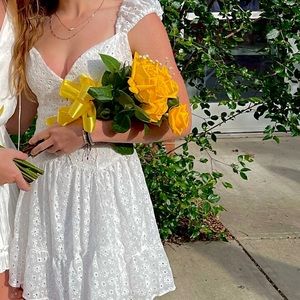 Kimchi Blue white mini dress